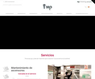 Mpascensores.es(MP Ascensores. Fabricación) Screenshot
