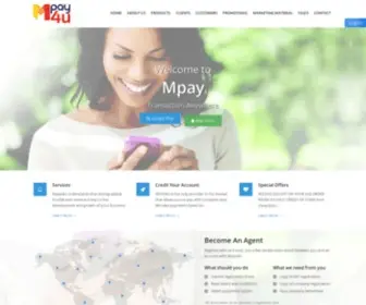 Mpay4U.co.uk(MPay4U) Screenshot