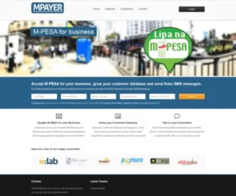 Mpayer.co.ke(M-PESA for your Business) Screenshot