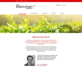 MPB-Executive-Search.ch(Executive Search Schweiz) Screenshot