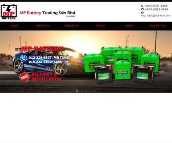 Mpbattery.com.my(Car Battery Supplier Selangor) Screenshot