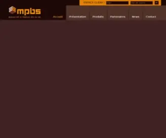 MPBS.com.tn(Leaders des panneaux en bois) Screenshot