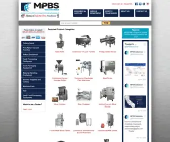 MPBS.com(MPBS Industries) Screenshot