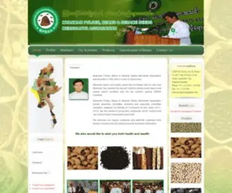 MPBsma.org(MYANMAR PULSES) Screenshot