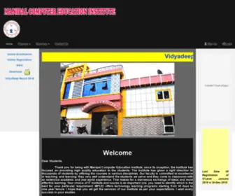 Mpcei.com(Manipal Computer Education Institute) Screenshot