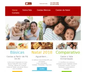 Mpcestas.com.br(Cestas de Natal) Screenshot