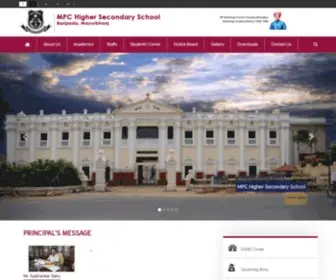 MPCHSSchool.in(MPC Higher Secondary School) Screenshot