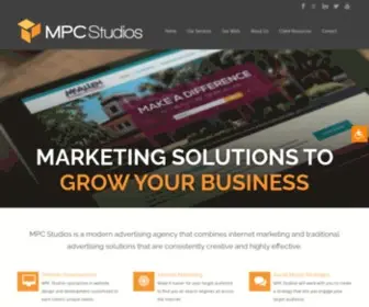 MPCstudios.com(Website Design & Web Development) Screenshot