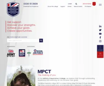 MPCT.co.uk(The Military Academy) Screenshot