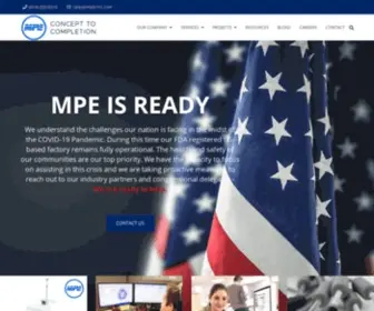 Mpe-INC.com(Concept to Completion) Screenshot