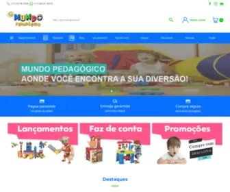 Mpedagogico.com.br(Mobiliário Infantil) Screenshot