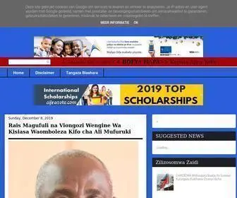 Mpekuzihuru.com(Tanzania Entertainment News) Screenshot
