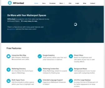 Mpembed.com(An overlay for Matterport Showcase v3.0) Screenshot