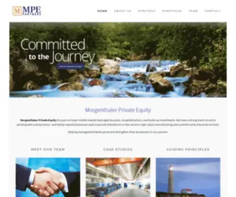 Mpepartners.com(MPE Partners Home) Screenshot