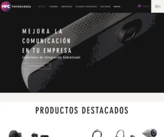 Mpetecnologia.cl(Soluciones Tecnologicas para Empresas) Screenshot