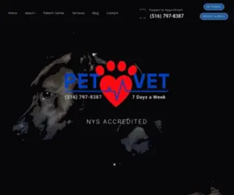 Mpetvet.com(Massapequa Pet Vet New York) Screenshot