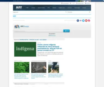 MPF.gov.br(Atenção) Screenshot