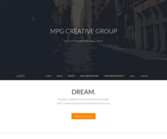 MPGcreativegroup.com(MPG) Screenshot