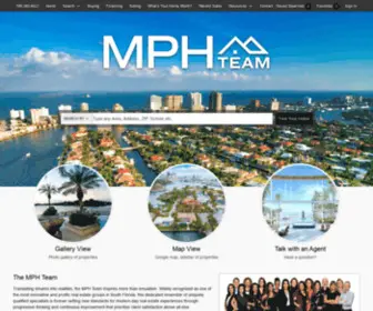 MPH-Team.com(Fort Lauderdale & South Florida Real Estate) Screenshot