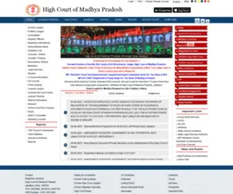 MPHC.gov.in(High Court Of Madhya Pradesh) Screenshot