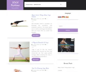 Mphok.com(YOGA Positions) Screenshot