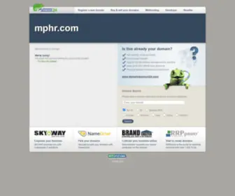 MPHR.com(MPHR) Screenshot