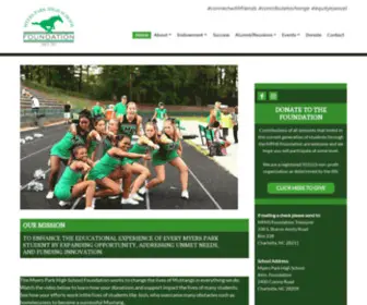MPHsfoundation.org(Myers Park High School Foundation) Screenshot