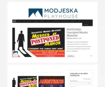 MPHstage.org(Modjeska Playhouse) Screenshot