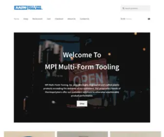 Mpi-Tooling.com(Multiform Tooling) Screenshot