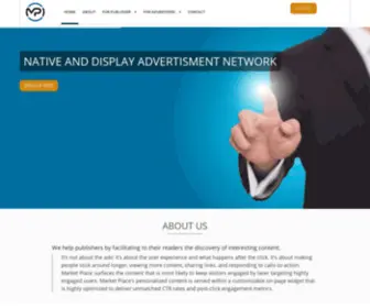 Mpiads.com(MPI, Arabic Native, Display advertising network) Screenshot