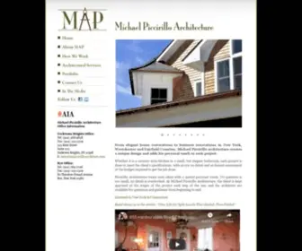 Mpiccirilloarchitect.com(Michael Piccirillo Architecture) Screenshot