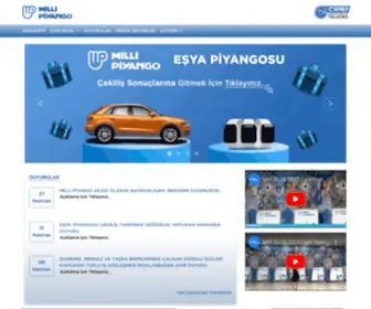 Mpi.gov.tr(Millipiyango.gov.tr sitesine Hoşgeldiniz) Screenshot