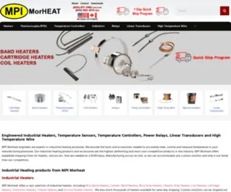 Mpimorheat.com(Industrial Heaters) Screenshot