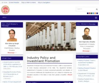 Mpindustry.gov.in(Mpindustry) Screenshot