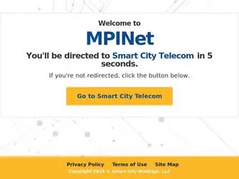 Mpinet.com(MpiNET the Business Choice for Internet Service) Screenshot