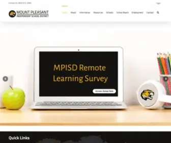 Mpisd.net(An Exemplary District) Screenshot