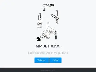 Mpjet.com(MP JET s.r.o) Screenshot