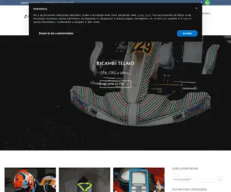 Mpkartshop.it(ACCESSORI, ABBIGLIAMENTO, RICAMBI GO-KART) Screenshot