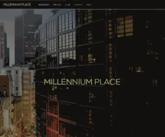 Mplaceboston.com(Millennium Place Boston) Screenshot