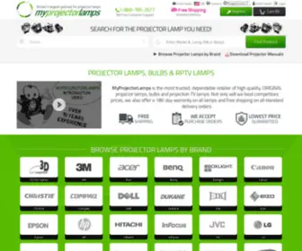 Mplamps.co.uk(MyProjectorLamps) Screenshot
