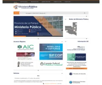 Mplapampa.gov.ar(Ministerio Público) Screenshot