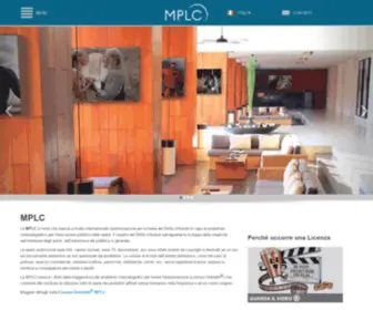 MPLC.it(Motion Picture Licensing Company) Screenshot