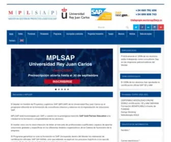 MPlsap.com(MASTER SAP URJC Universidad Rey Juan Carlos) Screenshot