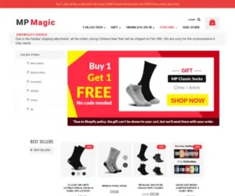 Mpmagicsocks.com(MP Magic) Screenshot