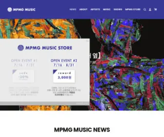 MPMgmusic.com(MPMG MUSIC) Screenshot