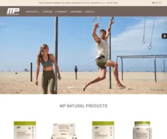 Mpnatural.com(MP Natural) Screenshot