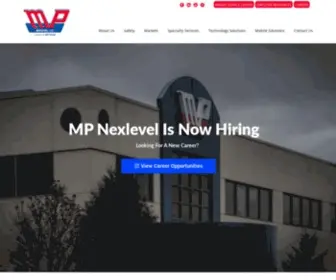 Mpnexlevel.com(MP Nexlevel) Screenshot