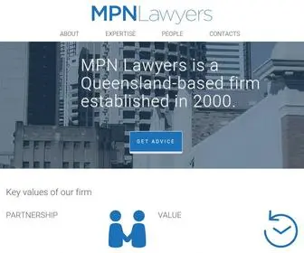 MPnlaw.com.au(MPN Lawyers) Screenshot