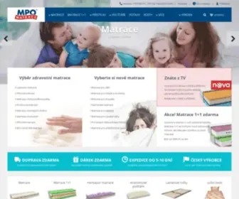 Mpo-Matrace.cz(Matrace od českého výrobce) Screenshot