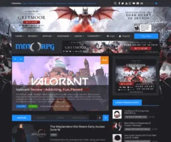 Mpog.com(Free MMO and MMORPG Game Reviews & News) Screenshot